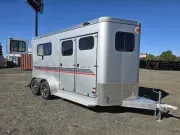 Horse Trailer 2026 7X16 Sundowner 7×16 Charter 2 Horse Straight Load Bumper Pull -AGLS716-2hors