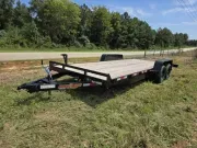 Car Hauler Trailer 2026 7X20 Down 2 Earth Trailers 82×20 7k carhauler trailer wood deck 7×