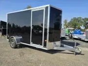 Aluminum 2026 6X12 EZ Hauler 6×12 XLT PRO SA Enclosed Aluminum Trailer -ecmi612-XLT-027534 6 ft