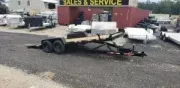 Car Hauler Trailer 2026 7X20 Down 2 Earth Trailers 20′ 10k power Tilt carhauler trailer -DTE82