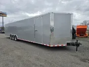 Enclosed 2026 8.5X36 Freedom Trailers 8.5×36 15.6K Triple Axle Enclosed Car Hauler Trailer -