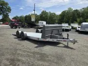 Aluminum 2026 7X20 Timpte 7X20 HD drop deck low profile carhauler trailer ground load -Alum8220-TIMP