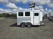 Horse Trailer 2026 6X12 Exiss trailer 612 2 Horse Slant Load With Tac Room -AGLS612-083331 6 ft. 