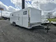 Office Trailer 2026 8.50X24 Covered Wagon Trailers 8.5×24′ Enclosed Mobile Office Trai