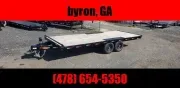 2023 Down 2 Earth Trailers 102 x 20-14k Flatbed material haulerTrailer
