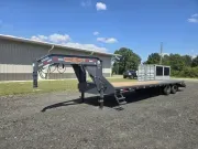 Equipment Trailer 2027 102X35 Down 2 Earth Trailers 8.5X35 Deck Over Gooseneck Equipment Trailer -DT
