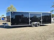 Aluminum 2026 8.5X24 EZ Hauler 8.5X24 XLT Aluminum Enclosed carhauler trailer elite escape -ecmi8