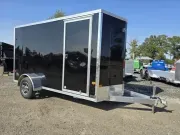 Aluminum 2026 6X12 EZ Hauler 6×12 XLT PRO SA Enclosed Aluminum Trailer -ecmi612-XLT-027534 6 ft