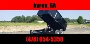 Hawke trailer 7x14 48 high side 15k Low Pro Dump Trailer