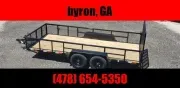 Down 2 Earth Trailers 82X16  high side utility trailer