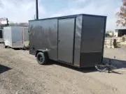 Enclosed 2027 6.5X12 Covered Wagon Trailers 6×12 Ramp door Gold Series -ECCW612-113908 6.5 f