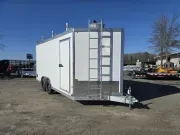 Aluminum 2027 8.50X16 EZ Hauler 8.5’x16′ Enclosed Trailer With Contractor Package -ec