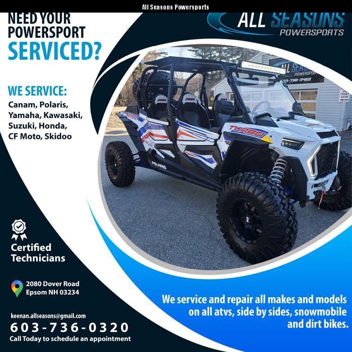DOES YOUR ATV/SXS NEED SERVICE? Utility Side-by-Side (UTV) DOES YOUR ATV/SXS NEED SERVICE? Utility Side-by-Side (UTV)