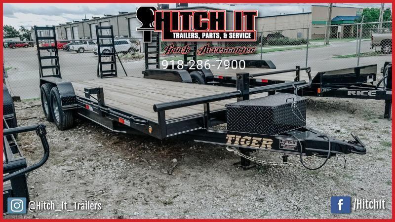 !!!COMING SOON!!! 2020 Tiger 83 x 20 Heavy Duty Flatbed Trailer Tandem 7000# !!!COMING SOON!!! 2020 Tiger 83 x 20 Heavy Duty Flatbed Trailer Tandem 7000#