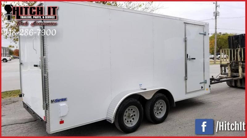 2022 Continental Cargo 7 x 12 + v-nose Enclosed Cargo Trailer 2022 Continental Cargo 7 x 12 + v-nose Enclosed Cargo Trailer