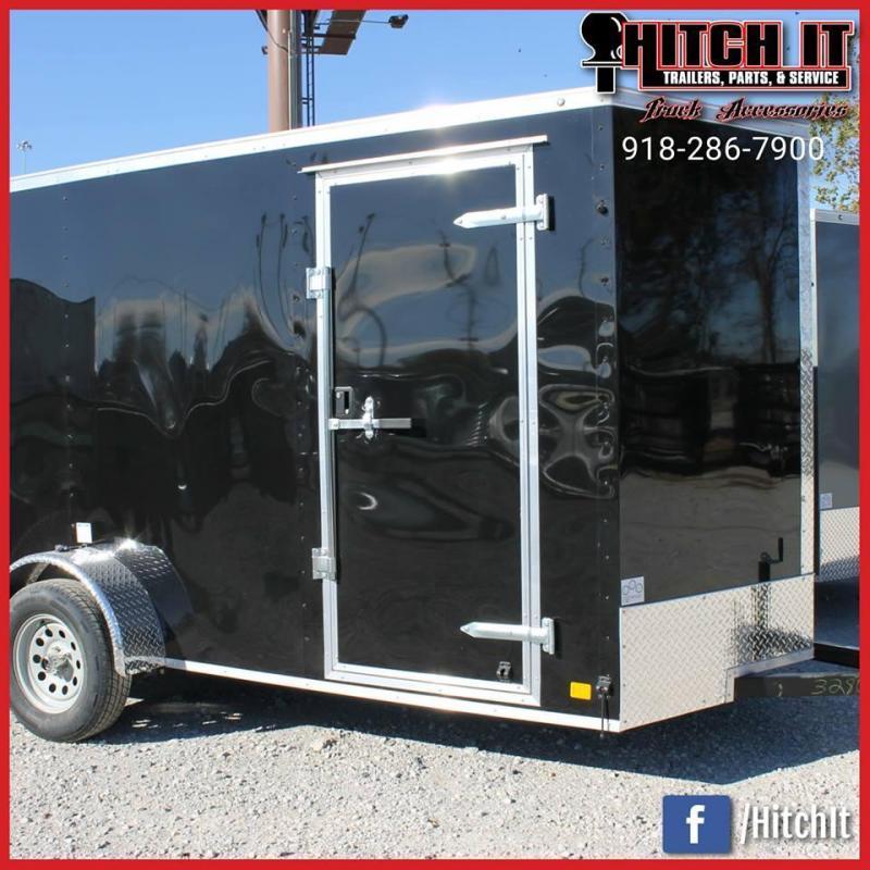 2023 Continental Cargo 6 X 12 + v-nose Enclosed Cargo Trailer 2023 Continental Cargo 6 X 12 + v-nose Enclosed Cargo Trailer