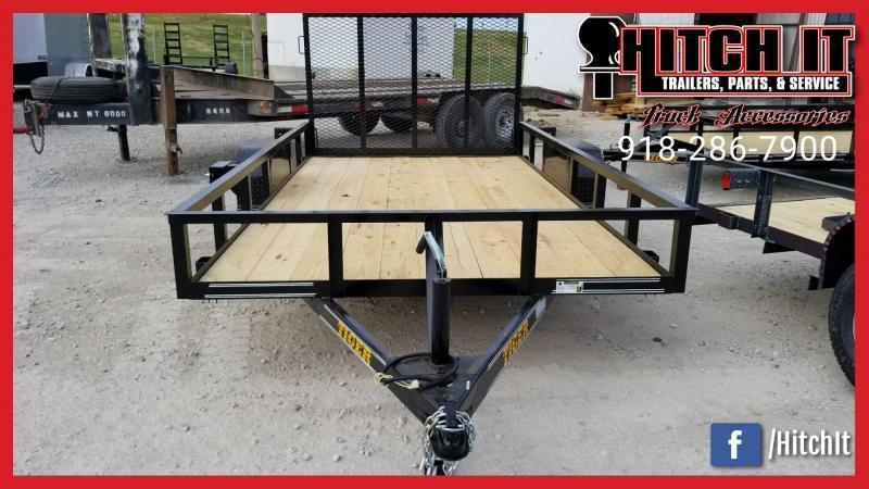 2023 Tiger 77 X 12 Single Axle Utility Trailer w/ Ramp Gate 3500 lb axles 2023 Tiger 77 X 12 Single Axle Utility Trailer w/ Ramp Gate 3500 lb axles