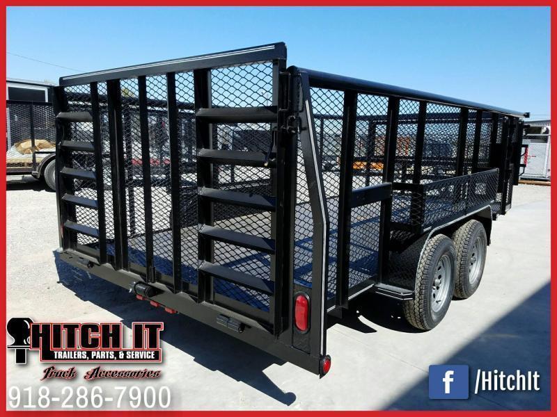 2023 Tiger 83 x 16 Landscape Trailer w/ HD TRACTOR Gate 2023 Tiger 83 x 16 Landscape Trailer w/ HD TRACTOR Gate