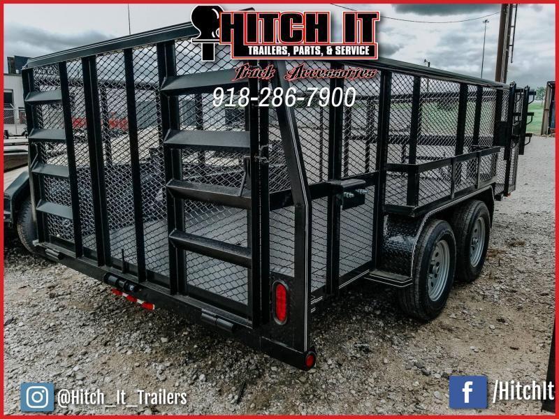 2021 Tiger 83x16 Landscape Trailer 5200# Axles w/ HD Tractor Gate 2021 Tiger 83x16 Landscape Trailer 5200# Axles w/ HD Tractor Gate