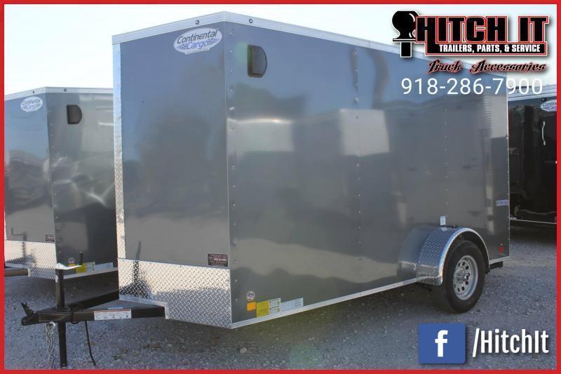 2021 Continental Cargo 6 X 10 + v-nose Enclosed Cargo Trailer 2021 Continental Cargo 6 X 10 + v-nose Enclosed Cargo Trailer