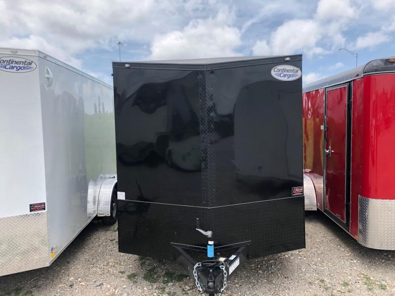 2022 Continental Cargo Blackout Version 7 x 16 + v-nose Enclosed Cargo Trailer 2022 Continental Cargo Blackout Version 7 x 16 + v-nose Enclosed Cargo Trailer