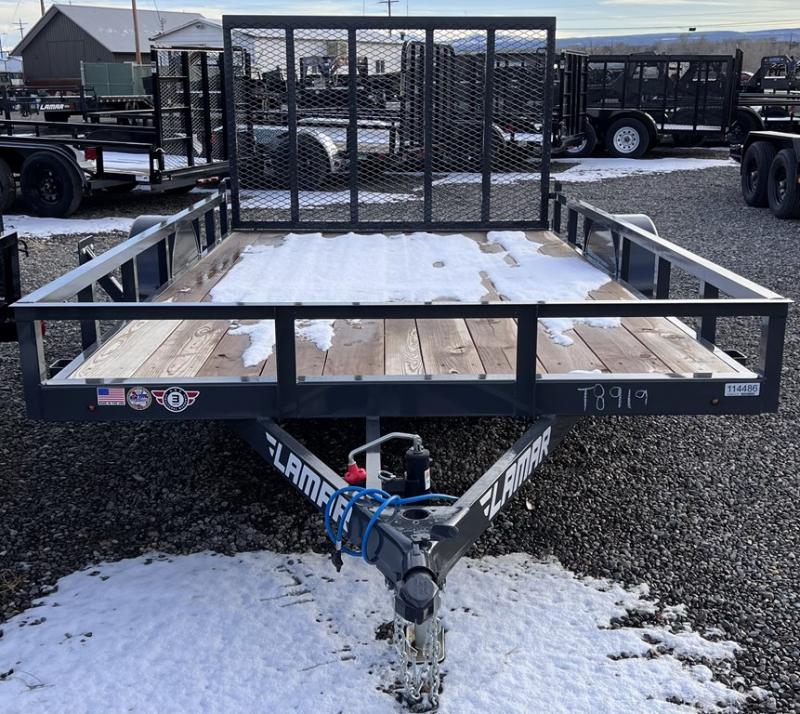2022 Lamar Trailers UTILITY RAMP GATE TRAILER Utility Trailer 2022 Lamar Trailers UTILITY RAMP GATE TRAILER Utility Trailer