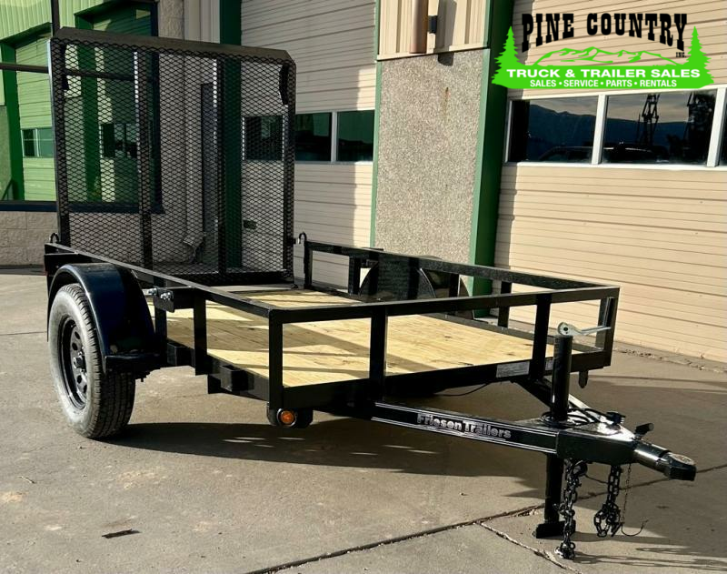 2024 Friesen 5X8 Ramp Gate Utility Trailer Utility Trailer Trucks, RVs, and Trailers in