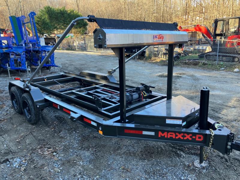 2023 MAXXD Roll Off Trailer 16K Trailer, Hyd Jack, Autotarp Kit