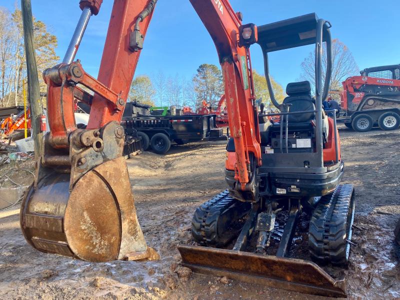 2016 Kubota U25 Mini Excavator, 916 hours 2016 Kubota U25 Mini Excavator, 916 hours