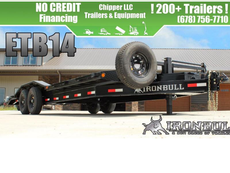 2021 Ironbull 8.5x18 14k Drive Over Fender Equipment Trailer Stand Up Ramps 2021 Ironbull 8.5x18 14k Drive Over Fender Equipment Trailer Stand Up Ramps