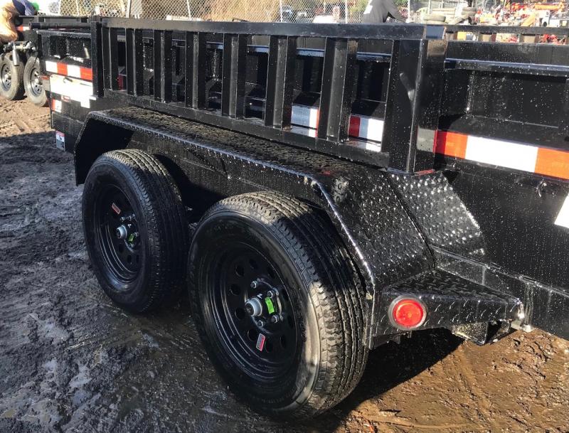 2023 PJ 5x10 7K Barn Door Dump Trailer with Ramps Chipper LLC, North