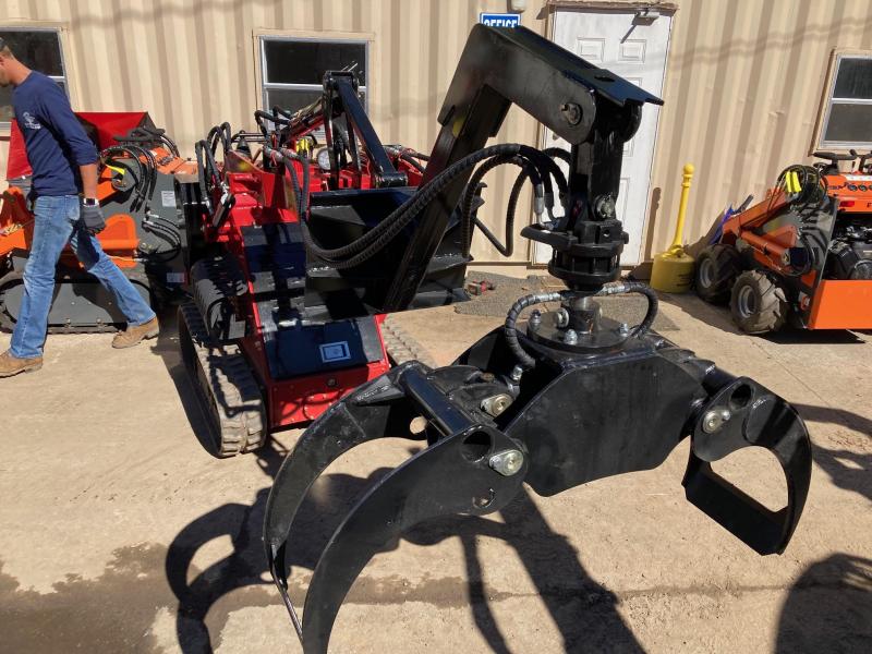 2021 Iron Rhino Power Rotating Log Grapple 4 hose Universal Mini Skid