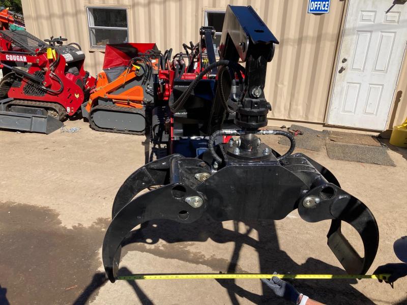 2021 Iron Rhino Power Rotating Log Grapple 4 hose Universal Mini Skid