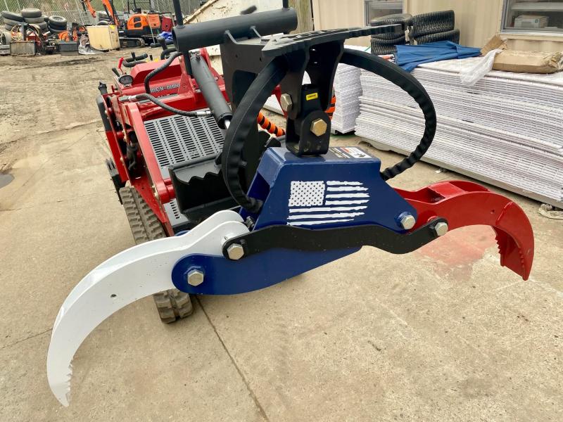 TNA Top Notch Equipment 61 HD Mini Log Grapple 5K Capacity TNAHDMGUM Mini Skid Steer Universal