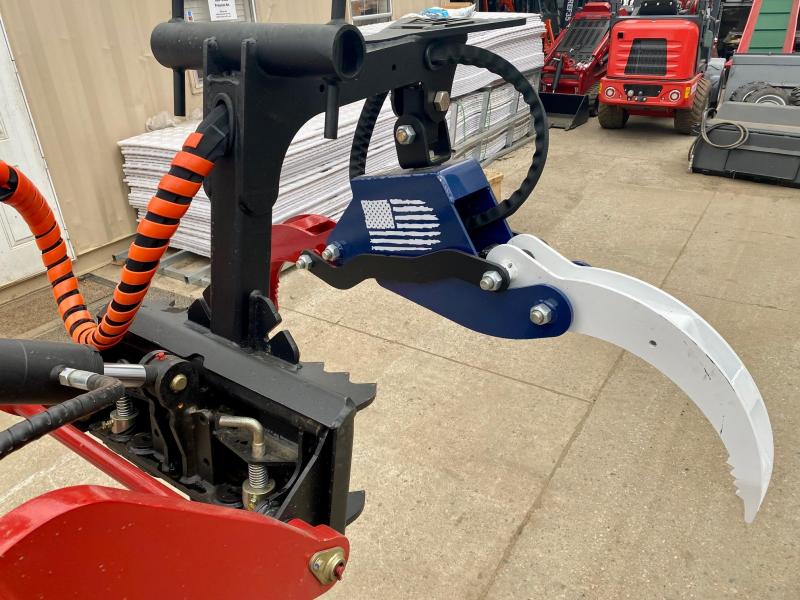 TNA Top Notch Equipment 61 HD Mini Log Grapple 5K Capacity TNAHDMGUM Mini Skid Steer Universal