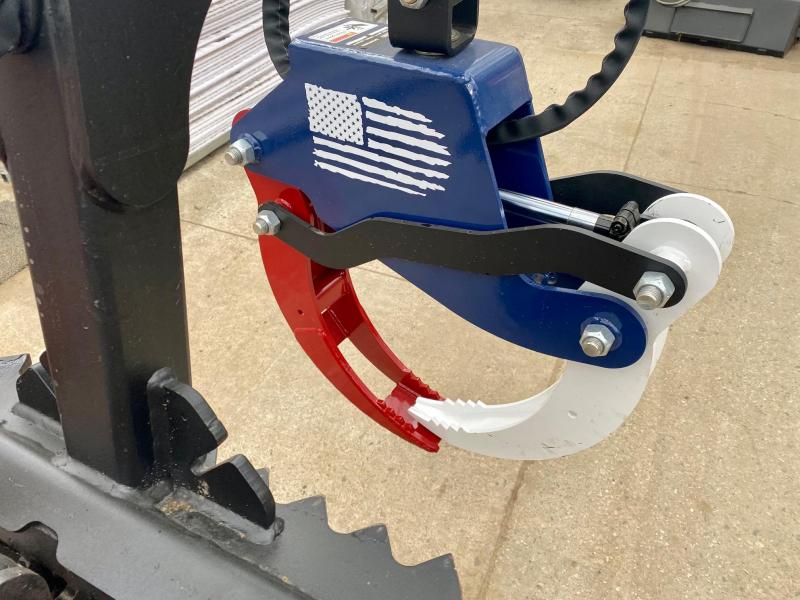 TNA Top Notch Equipment 61 HD Mini Log Grapple 5K Capacity TNAHDMGUM Mini Skid Steer Universal