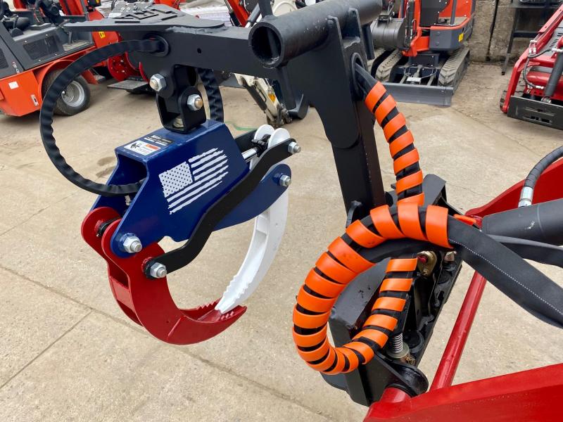 TNA Top Notch Equipment 61 HD Mini Log Grapple 5K Capacity TNAHDMGUM Mini Skid Steer Universal
