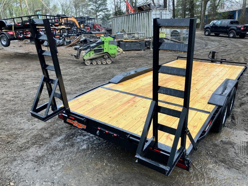 2024 Down To Earth 8.5x20 14k 7 Ton LowPro Driveover Superwide Trailer