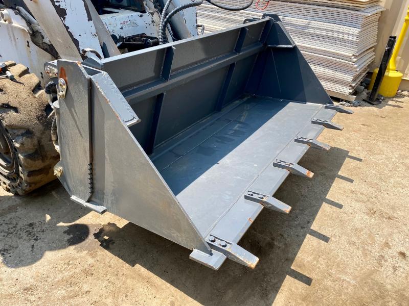 Everun 78 4in1 Tooth Bucket Skid Steer Attachment Chipper LLC, North