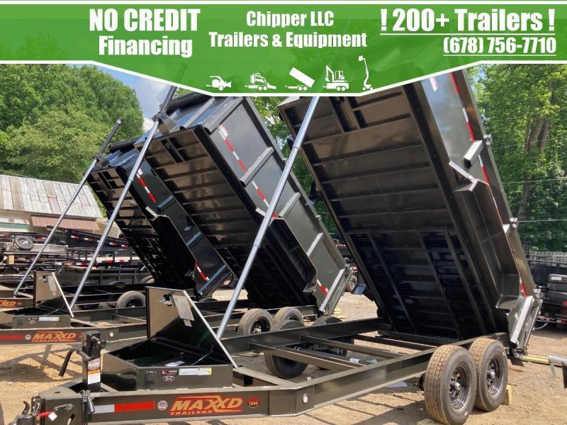 2022 MaxxD 7x16 3ft 16k 8 Ton Ramps Low Pro Telescopic Dump Trailer 2022 MaxxD 7x16 3ft 16k 8 Ton Ramps Low Pro Telescopic Dump Trailer