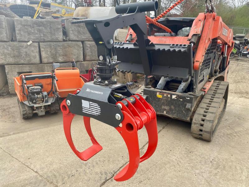 TNA Top Notch Equipment 61 HD 4 Hose Hydraulic Rotating Log Grapple