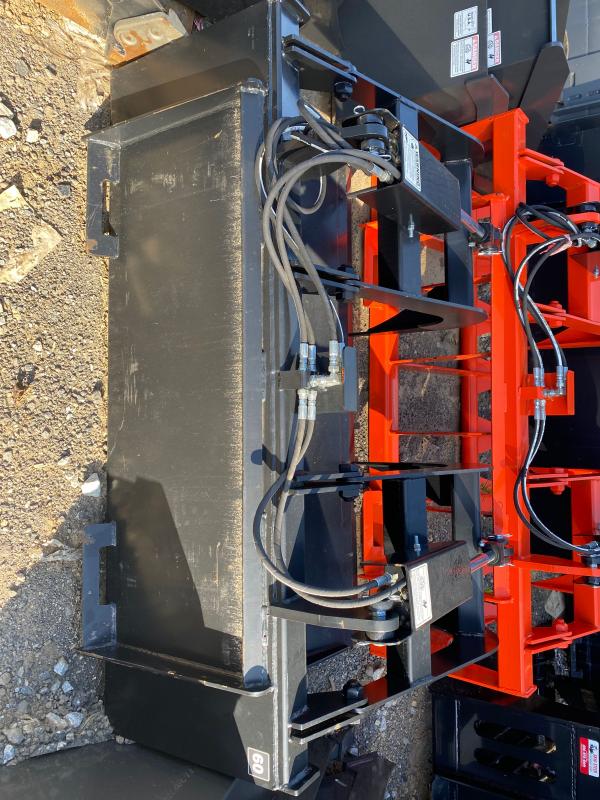 60 Standard Duty Solid Floor Grapple Smooth SDG60 Grapples Skid Steer