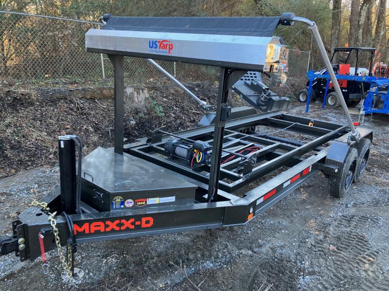 2023 MAXXD Roll Off Trailer 16K Trailer, Hyd Jack, Autotarp Kit