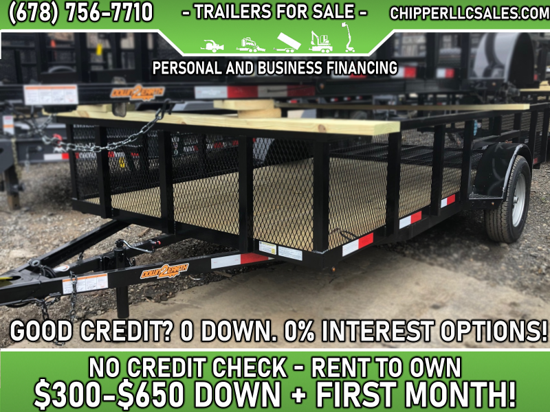 2022 Down To Earth 6.5x12 3500# 3.5K Utility Trailer 2022 Down To Earth 6.5x12 3500# 3.5K Utility Trailer