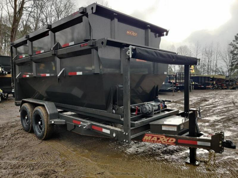 2021 MAXXD ROX 16K Roll Off Bumperpull Dump Trailer Dump, Utility and