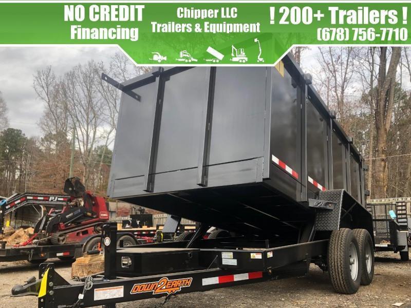 2021 Down To Earth 6x12 10K 4ft Barn Door Spread Gate Dump Trailer 2021 Down To Earth 6x12 10K 4ft Barn Door Spread Gate Dump Trailer