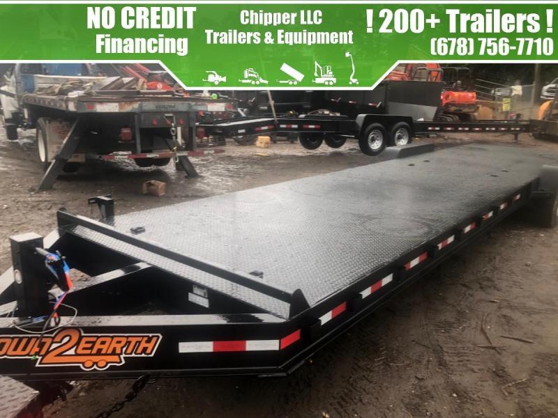 2021 Down 2 Earth 2 Car Trailer 7x36 14K Non CDL Steel Floor 2021 Down 2 Earth 2 Car Trailer 7x36 14K Non CDL Steel Floor