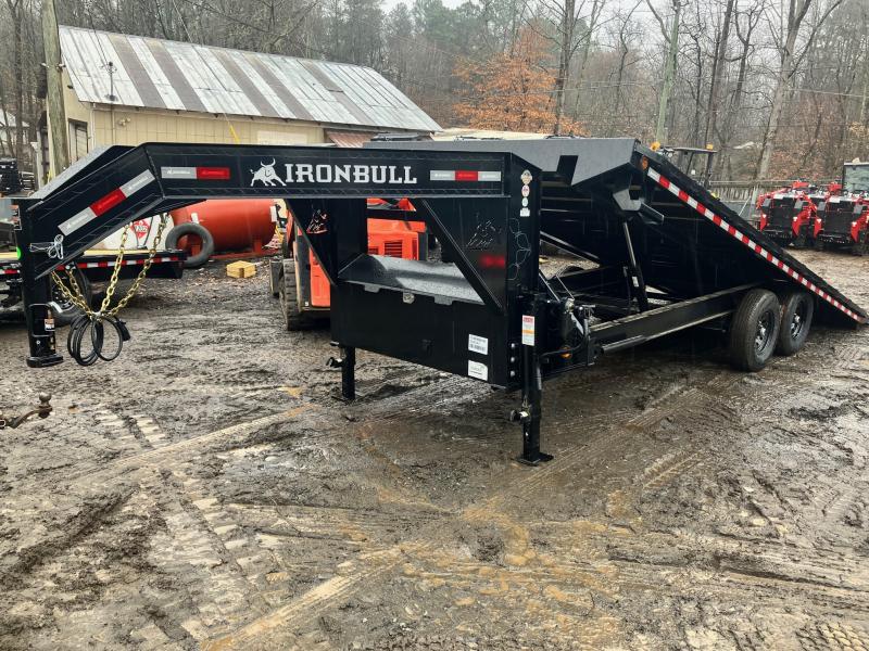 2024 Iron Bull Trailers 8.5x22 8x22 14k 7 Ton Full Power Tilt Dual