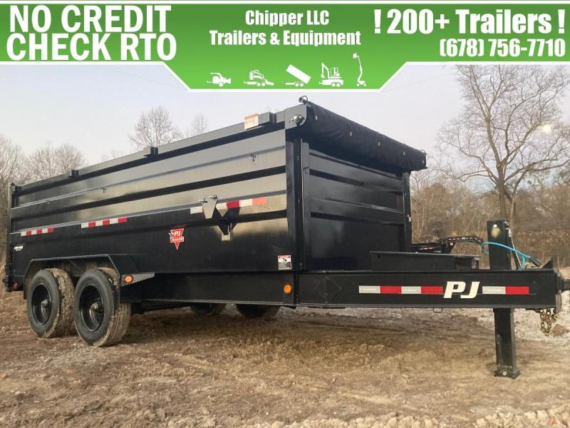 2022 PJ Trailer 7x16 4ft 20k 10 Ton HD Low Pro Dump 2022 PJ Trailer 7x16 4ft 20k 10 Ton HD Low Pro Dump