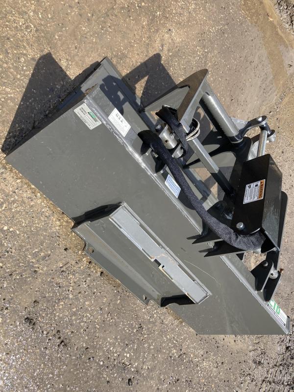 54 Solid Floor Single Cylinder Grapple Smooth CID DGB54 Mini Skid Steer